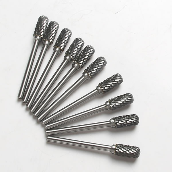 Carbide burr in 3mm diameter